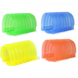 Track Accessory Tunnel for Tracks Cars Replacement Only DIY Flexible Race Track Toy Play Set Accessories(Green 8pcs Rails) $2...