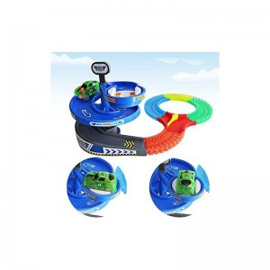 Track Attachment Rotating Stage Track Accessory Replacement Only Rotary Tower Add Ons Fits Most Generic Light Up Raceracks (B...