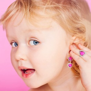 Princess Dress Up Shoes and Jewelry Boutique Pretend Play Toy Set for Little Girls Princess Accessories Set with Jewelry Fash...
