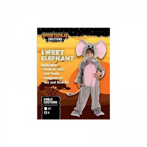Sweet Elephant Halloween Costume for Kids Set Cuddly Cosplay $43.95 Kids' Costumes