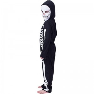 Halloween Kids Costume-Full Face Hoodie Skeleton Costumes for Boys Toddler Infant Children Horror Dress-up $34.24 Kids' Costumes