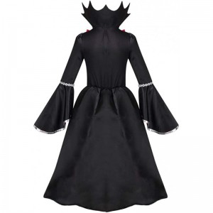 Vampire Costume for Girls Noble Medieval Queen Halloween Dress up $39.26 Kids' Costumes