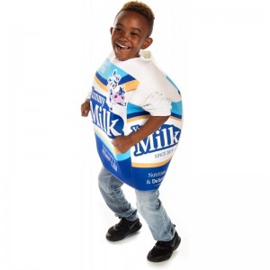 Wholesome Milk Carton Children's Halloween Costume - Funny Food Kid Outfit $34.74 Kids' Costumes