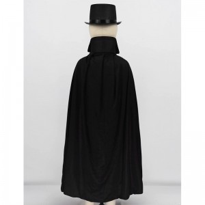 Kids Magician Costume Halloween Cosplay Outfit Party Supplies Gloves Hat Magic Wand Cloak $19.03 Kids' Costumes