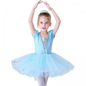 Baby Girls Princess Ballet Dress Short Sleeve Leotards Skirted Tutu Dancewear Halloween Christmas Party Fancy Costume $21.87 ...
