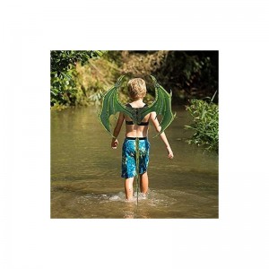 Halloween Dragon Costume Cosplay Carnival Wings Tail Accessory for Kids（Purple） $50.58 Kids' Costumes