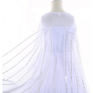 Princess Dress Up Costume Clothes for Little Girls Outfit with Accessories Birthday Party Cosplay $43.28 Kids' Costumes