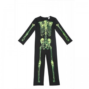 Halloween Costume Glow in the Dark Skeleton costume Halloween Skeleton outfit for Boys Girls $34.99 Kids' Costumes