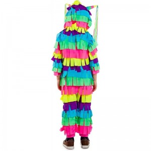 Bright and Fun Multicolor Pi?ata Halloween Costume for Boys / Girls - Unisex Sizing $94.12 Kids' Costumes