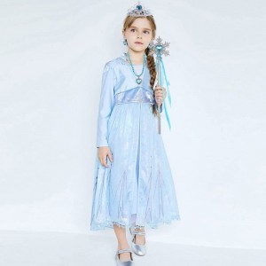 Princess Elsa Dress up Party Accessories Princess Dress up Jewelry Play Toy Set for Girls Party Favors Set - Elsa Crown Tiara...