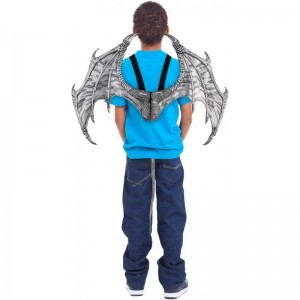 Halloween Dragon Costume for Children Fantasy Animal Mask Wing Tail Cosplay Set $53.94 Kids' Costumes