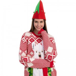 3 Packs Christmas Elf Felt Hat Christmas Holiday Party Hats featuring One size fits most unisex hats for Jingle Bells Kids Te...